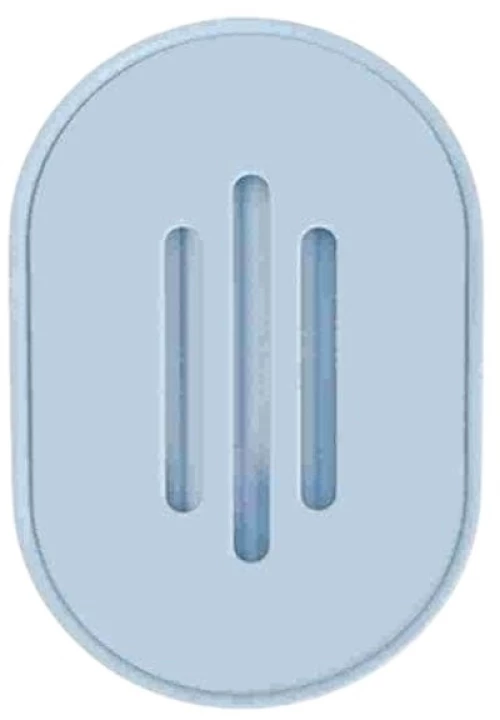 502027 ΣΑΠΟΥΝΟΘΗΚΗ ΜΠΑΝΙΟΥ ΠΛΑΣΤΙΚΗ - LIGHT BLUE - 21682