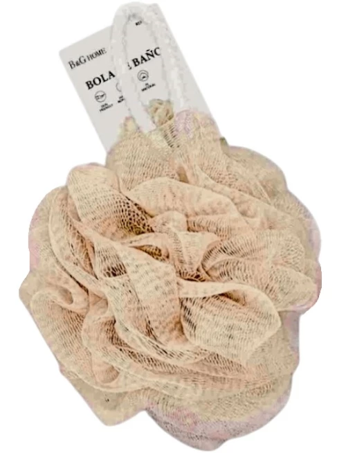 502432 ΣΦΟΥΓΓΑΡΙ ΜΠΑΝΙΟΥ ΔΙΧΤΥ - BEIGE - 24961