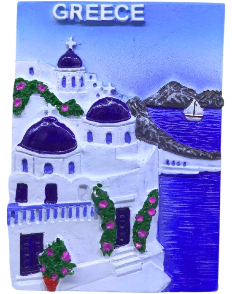 505406 ΤΟΥΡΙΣΤΙΚΟ ΜΑΓΝΗΤΑΚΙ SOUVENIR - ΣΕΤ 12PCS - GREECE - 678457