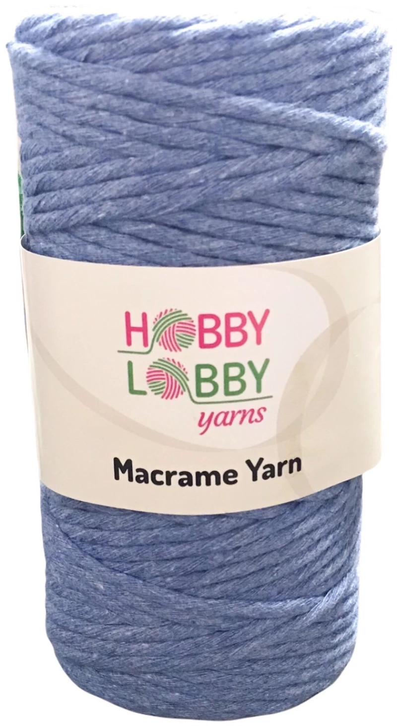 478812 Νήματα Macrame Yarn 300 gr(Μπλε 23)