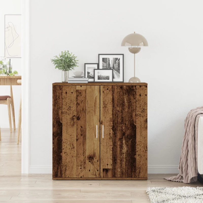 vidaXL Μπουφές Παλιού Ξύλου 79x38x80 εκ. Κατασκευασμένο Ξύλο