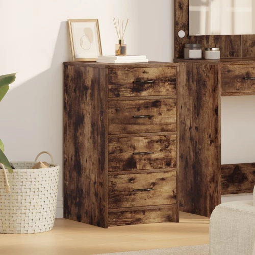 vidaXL Σιρταριέρα Καπνιστού Δρυ 40x41x75 εκ. Σχηματισμένου Ξύλου