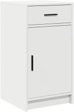 vidaXL Μπουφές Λευκό 40x41x75 εκ Κατασκευασμένο από Ξύλο