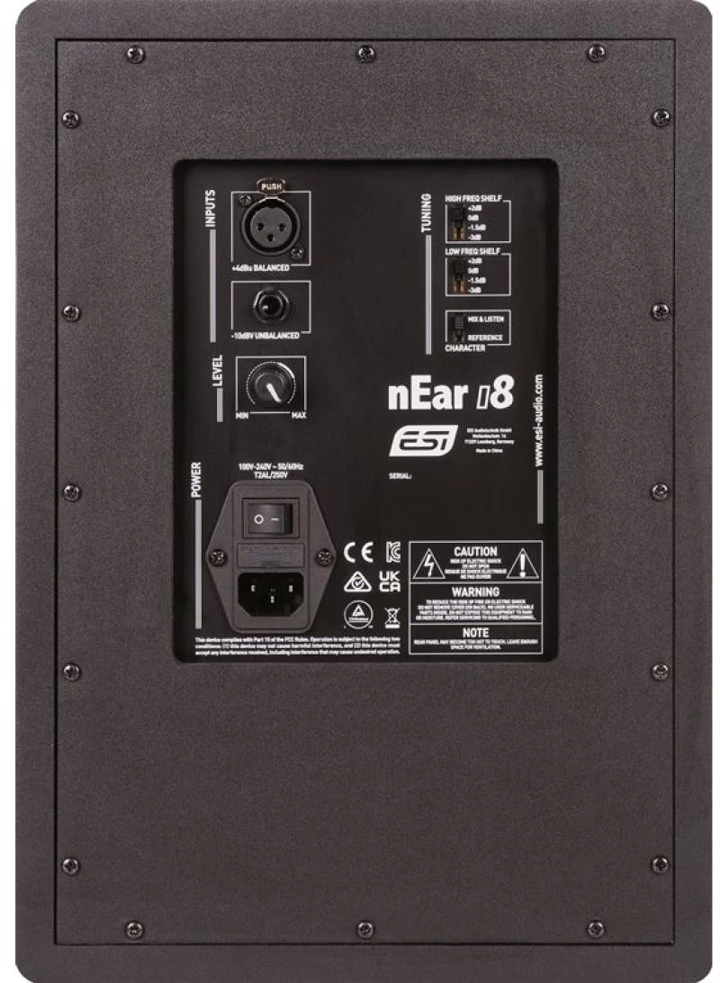 ESI nEar i8 Aυτοενισχυόμενο Ηχείο Studio Monitor (Τεμάχιο)