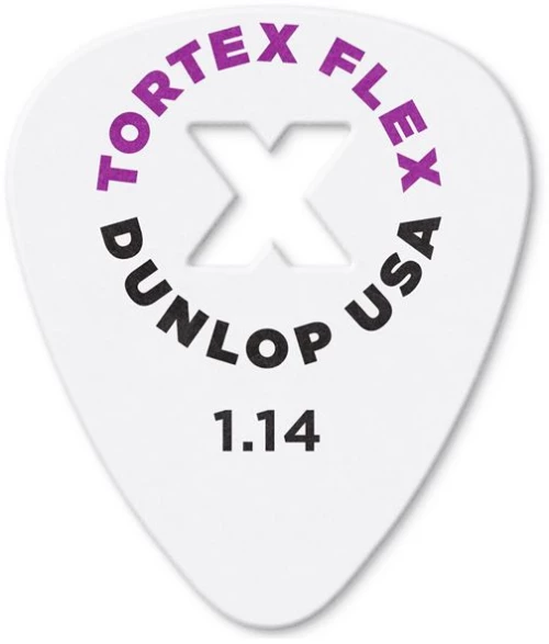 DUNLOP Tortex® Flex™ X Pick 1.14mm Πέννες (Συσκευασία 12 τεμαχίων)