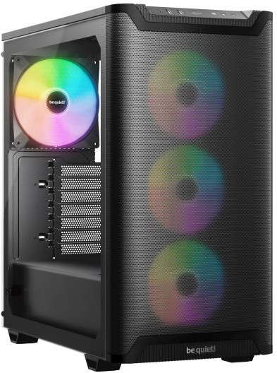 Case|BE QUIET|PURE BASE 501 LX|MidiTower|Case product features Transparent panel|Not included|ATX|MicroATX|MiniITX|Colour Black|BGW78