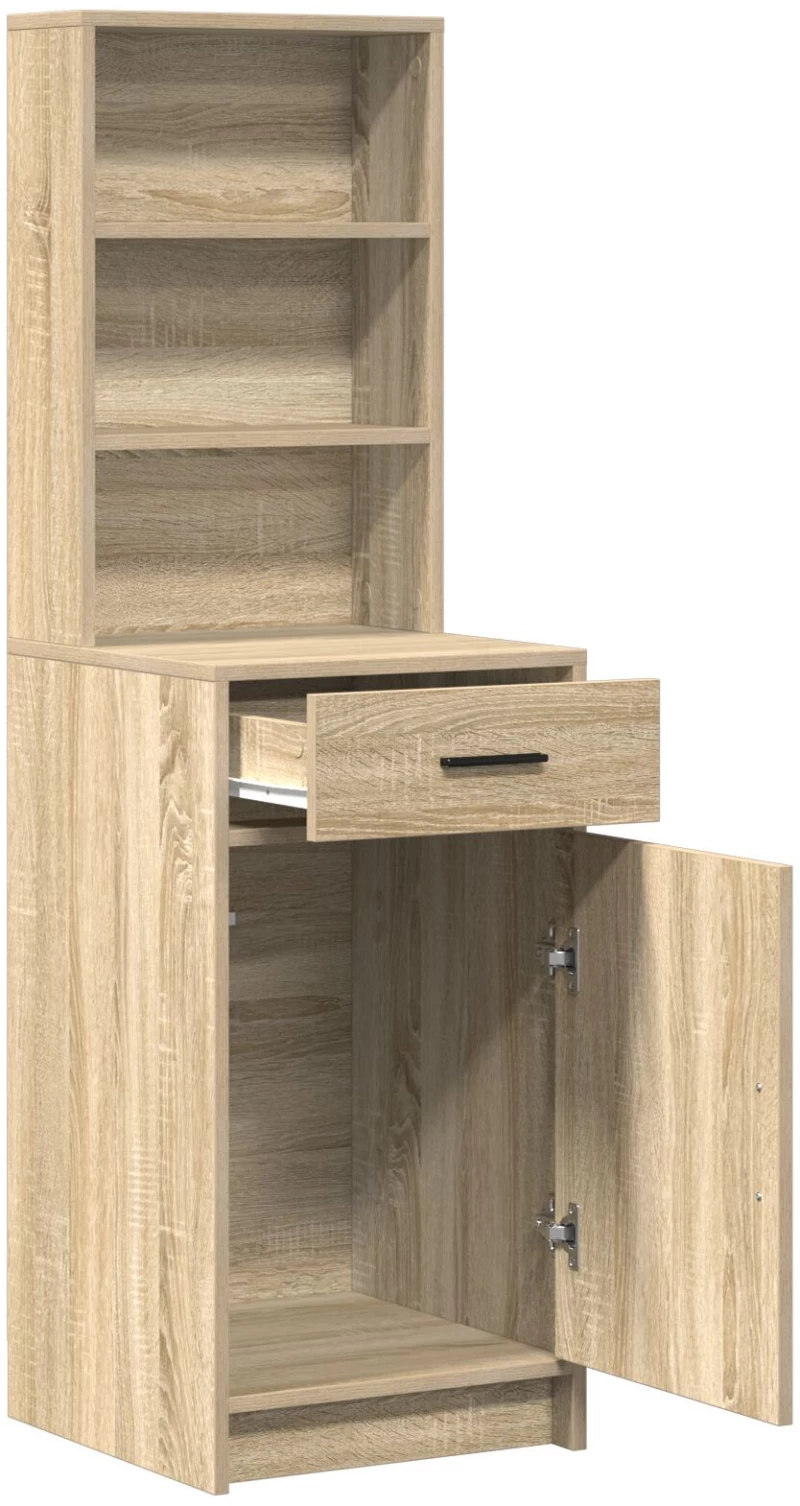 vidaXL Υψηλό Ντουλάπι Σονομάνι 40x41x135 εκ Επεξεργασμένο Ξύλο