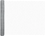 vidaXL Πολυγωνικός Φράχτης 1.4x25 μ Γαλβανισμένο Ατσάλι