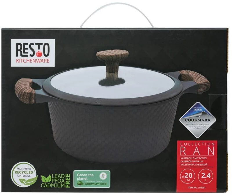 CASSEROLE D20CM 2.4L/93901 RESTO