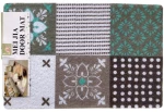 Πατάκι εισόδου - 38x58cm - 915541 - Green/Grey