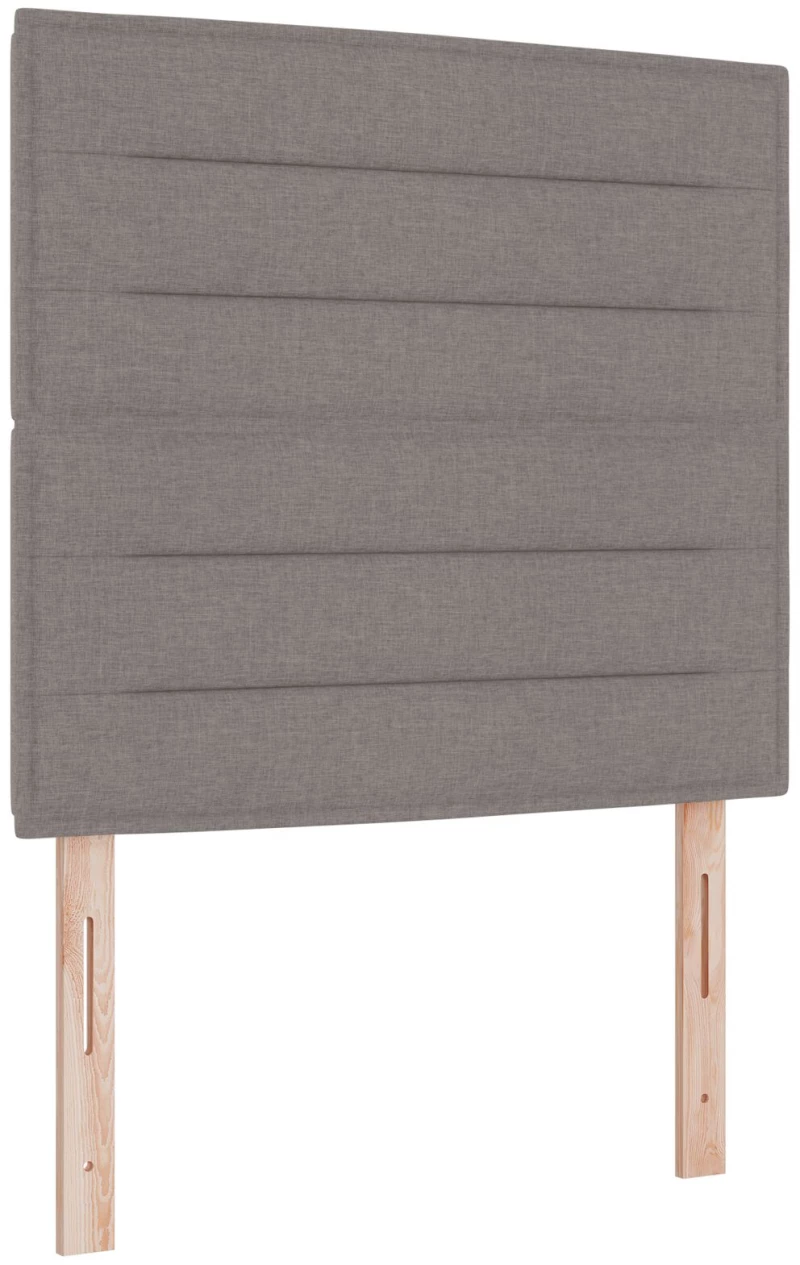 vidaXL Box Spring Κρεβάτι με Στρώμα & Πάγκο Ταύρου 90x190 εκ. Ύφασμα