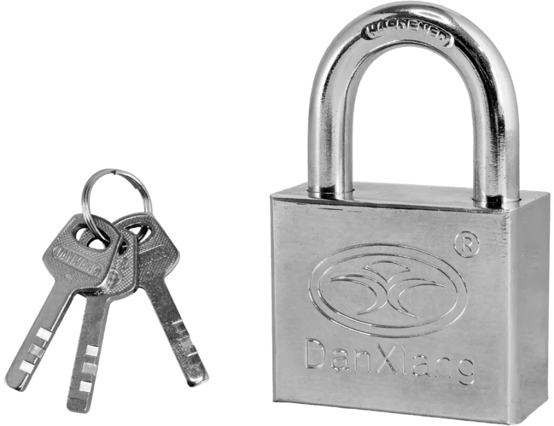 DAN XIANG λουκέτο πέταλο με κλειδί CTL-0029, 50mm, μεταλλικό