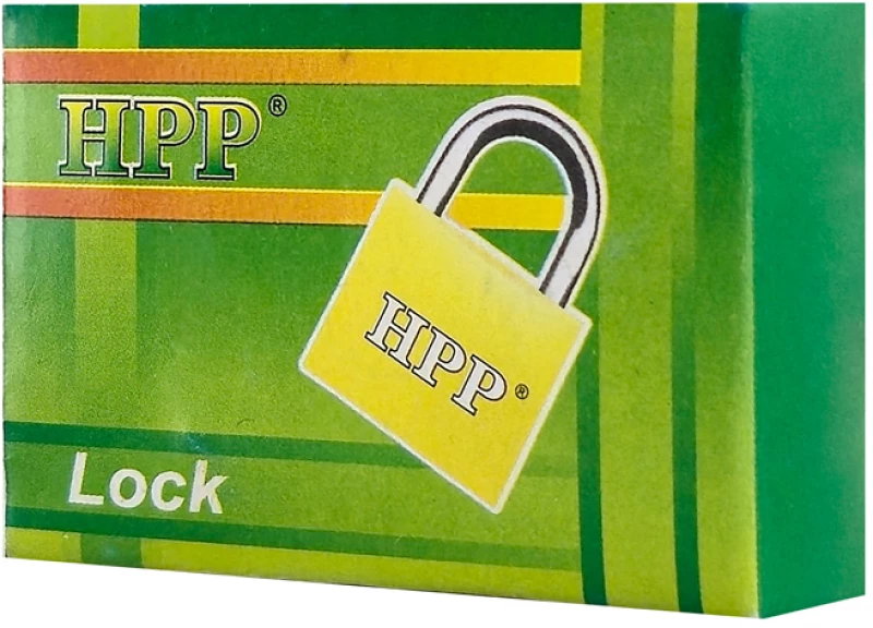 HPP λουκέτο πέταλο με κλειδί CTL-0041, 32mm, μεταλλικό