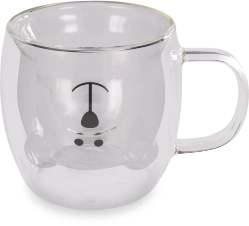 Σετ Ποτήρια VASO Lamart LT9125 Γυάλινα με Διπλό Τοίχωμα 250ml Διάφανα 2 Τεμ