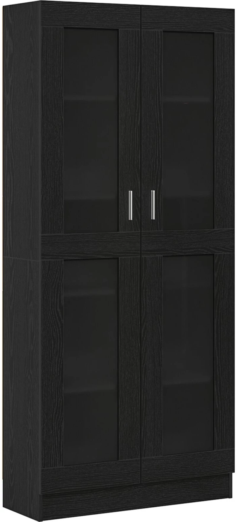 vidaXL Βιβλιοθήκες 2 τμχ Μαύρη Δρυς 82,5x30,5x185 εκ - Επεξεργασμένο Ξύλο