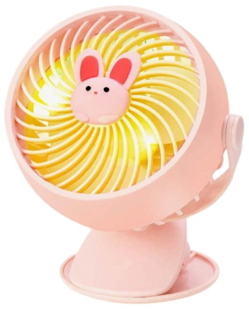 Παιδικός επαναφορτιζόμενος ανεμιστήρας mini - 789-36B - 030205 - Pink