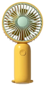 Επαναφορτιζόμενος ανεμιστήρας mini - CS1388 - 030809 - Yellow