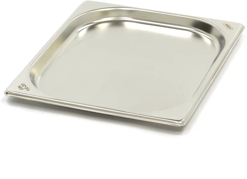 Gastronorm Container - 1/2 GN - 2cm Deep - Stainless Steel