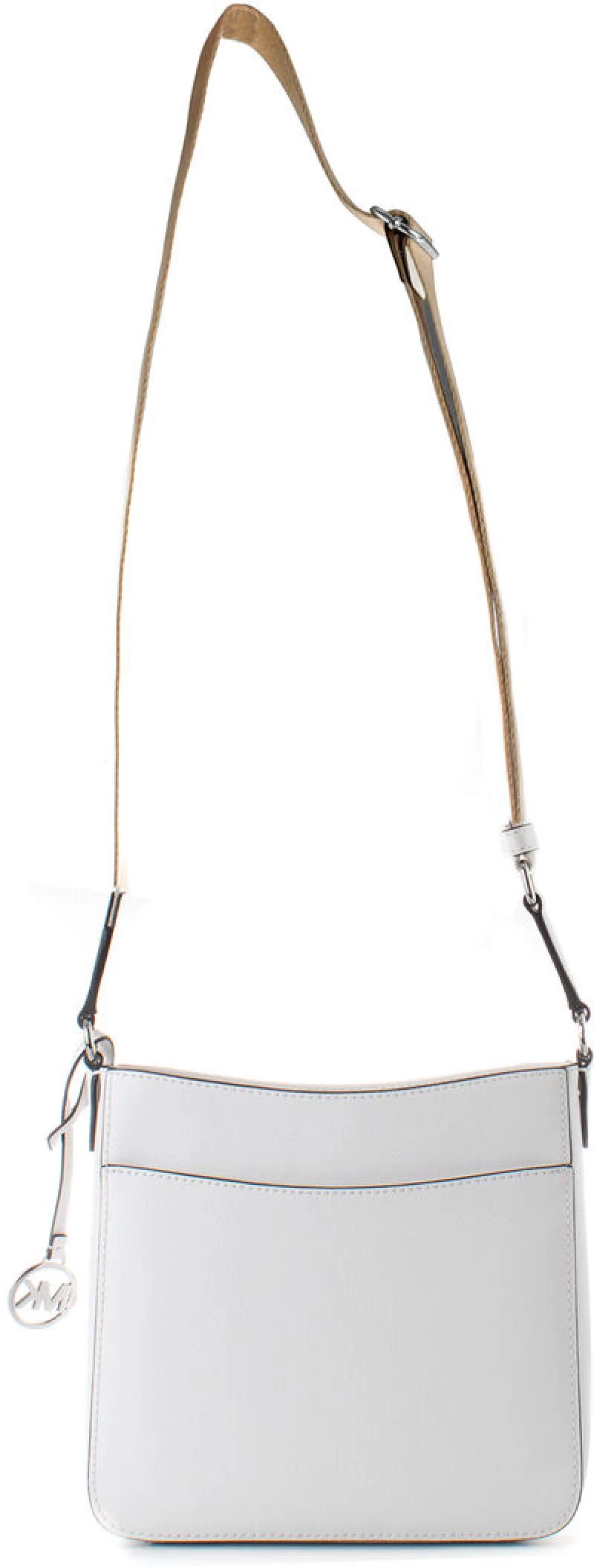 Τσάντα Ώμου Michael Kors 35T4STVC5L-OPTIC-WHITE Λευκό 22 x 20 x 7 cm