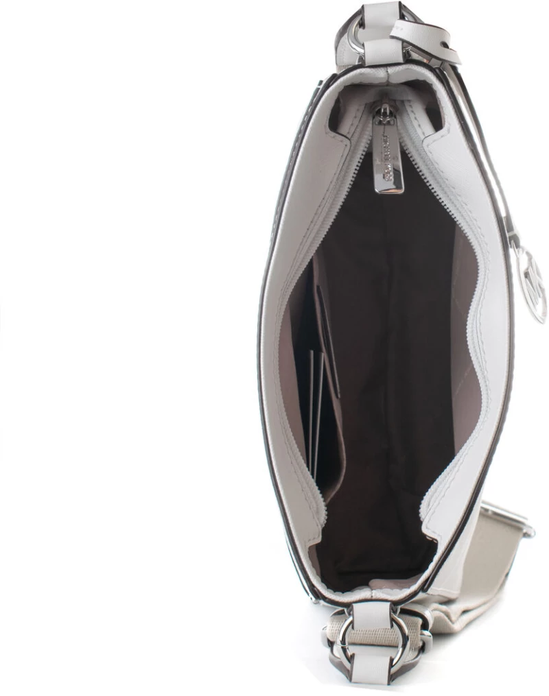 Τσάντα Ώμου Michael Kors 35T4STVC5L-OPTIC-WHITE Λευκό 22 x 20 x 7 cm
