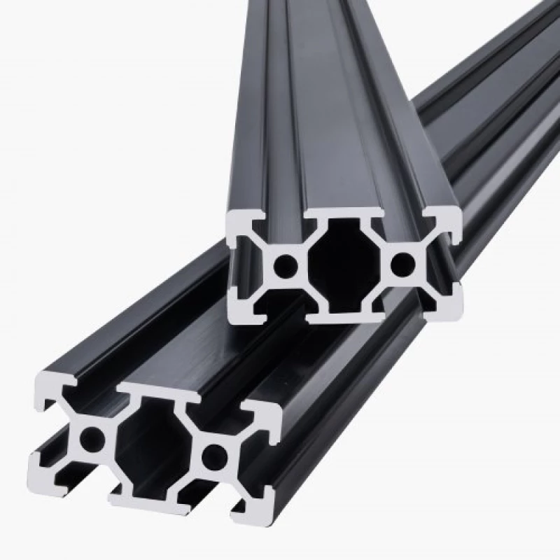 VEVOR 5PCS 39.4 in (1000 mm) T Slot 2040 Aluminum Extrusion Anodized Linear Rail