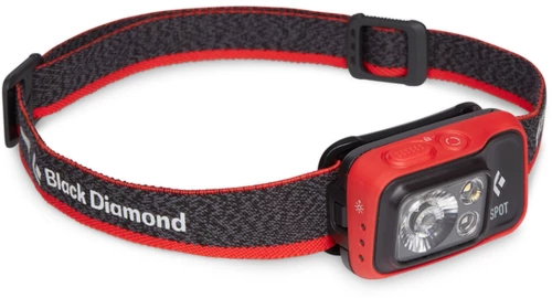 Προβολέας με LED για το Κεφάλι Black Diamond Spot 400 Μαύρο Κόκκινο 400 lm