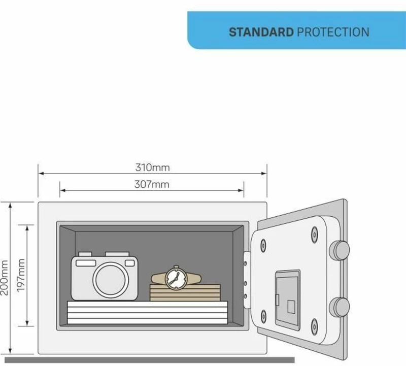 Θυρίδα ασφαλείας Yale YSV/200/DB2