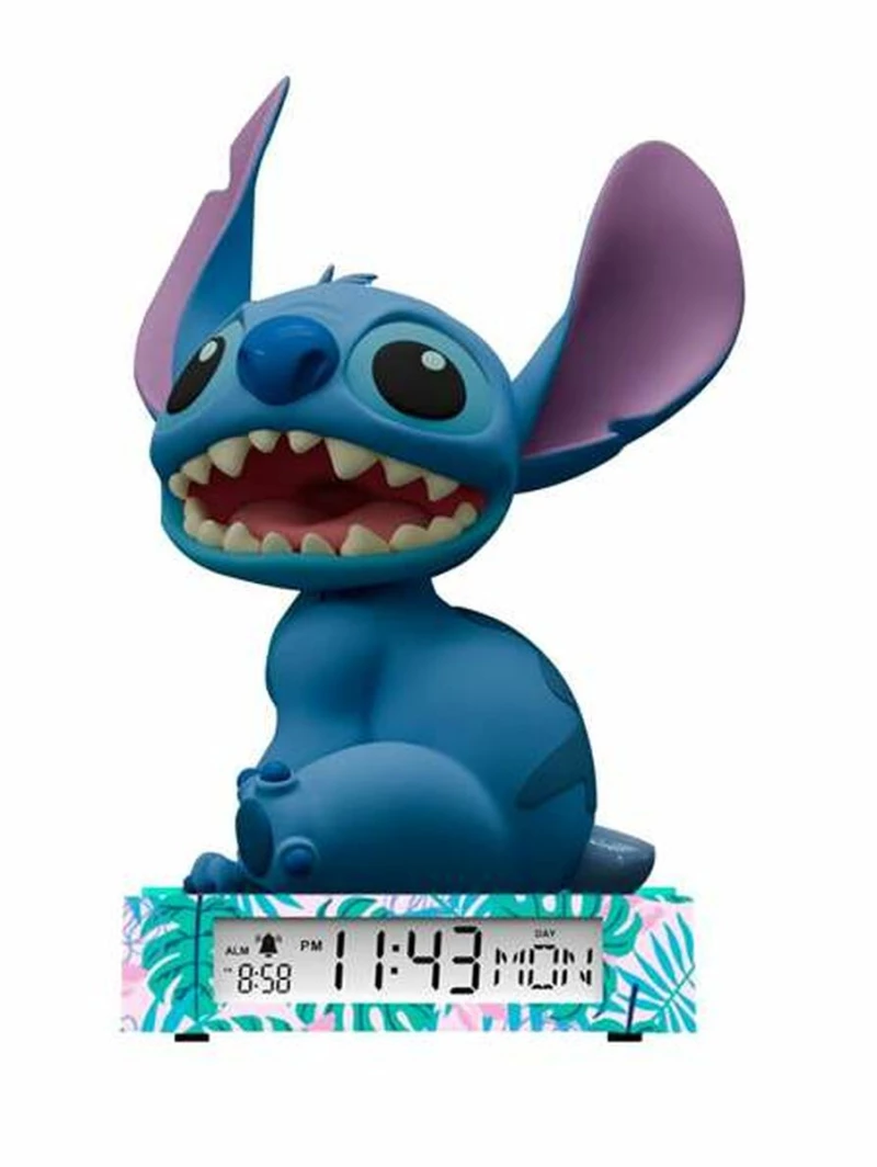 Ξυπνητήρι Stitch Φως Ημερομηνία
