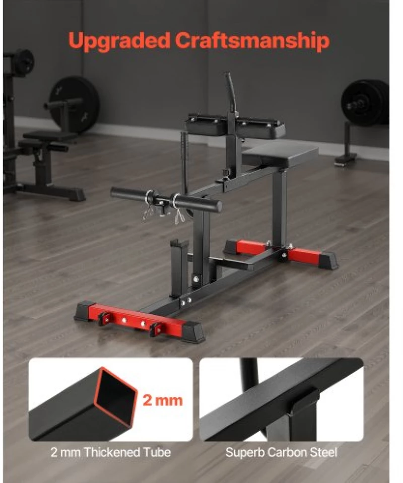 VEVOR Seated Calf Machine Calf Raise Equipment Seated Leg Exercise Home Gym