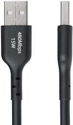 Καλώδιο USB Startech USB2AC4MBKE Μαύρο