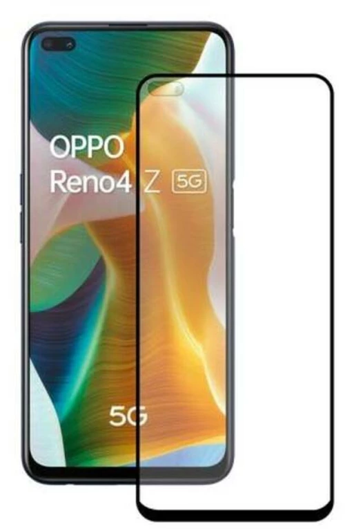 Προστατευτικό Οθόνης από Σκληρυμένο Γυαλί Oppo Reno 4Z 5G KSIX Full Glue 2.5D