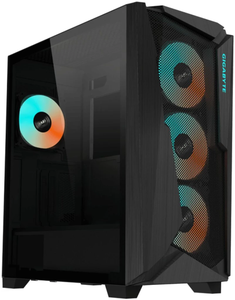 Κουτί Μέσος Πύργος ATX Gigabyte C301 GLASS Μαύρο
