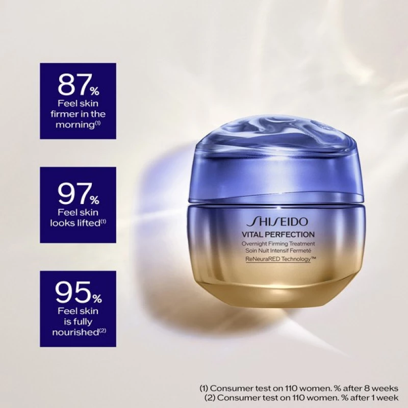 Shiseido Vital Perfection Uplifting And Firming Advanced Overnight Treatment Refill 50ml
