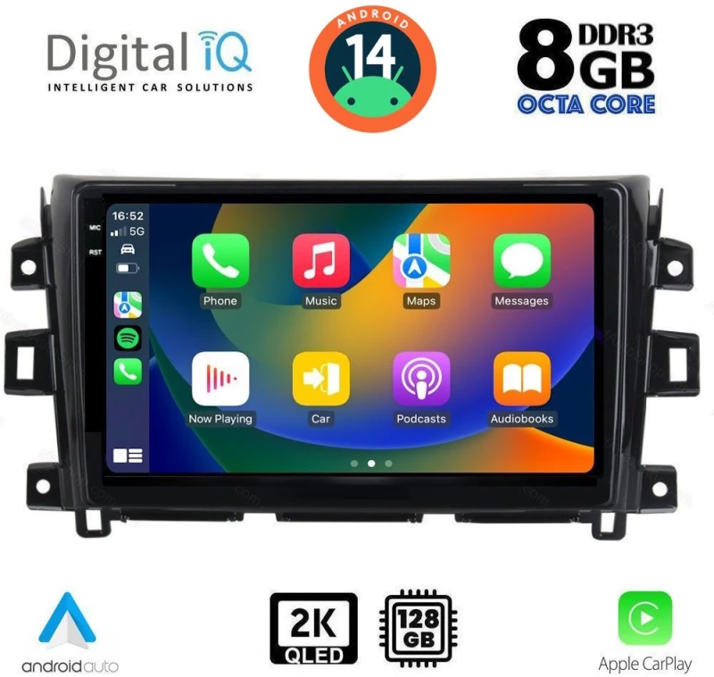 DIGITAL IQ BXF 11455_CPAA (9inc) MULTIMEDIA TABLET for NISSAN NAVARA mod. 2016>