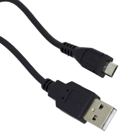 Καλώδιο σύνδεσης Panasonic USB σε Micro USB Μαύρο 1.2m