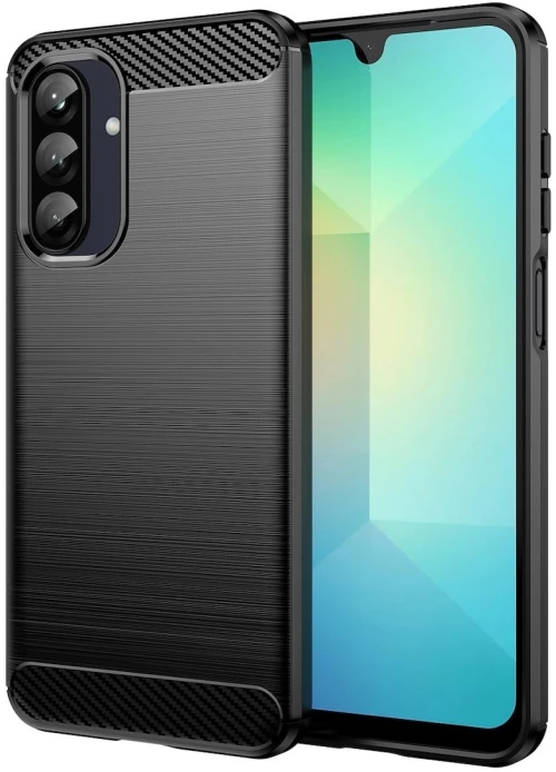 Θήκη Hurtel Back Cover Σιλικόνης για Samsung Galaxy A56 - Μαύρο