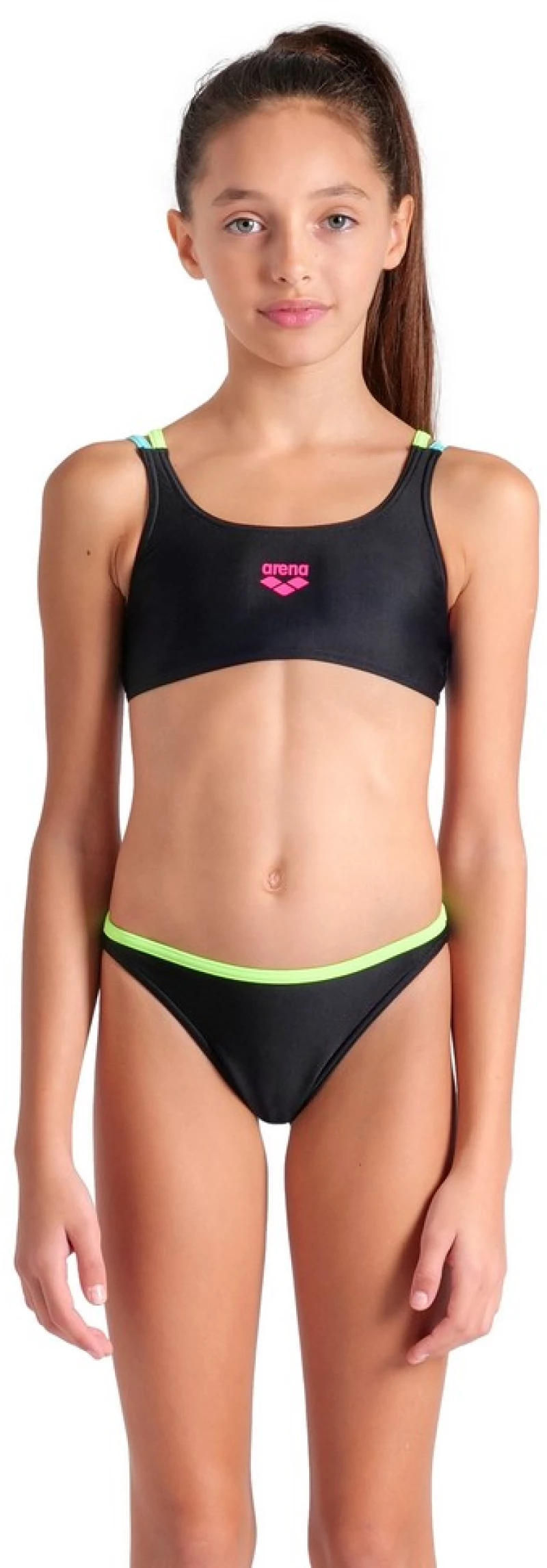 Arena Girl'S  Two Pieces Swimsuit Solid 008853 008853569 ARENA Μαύρο