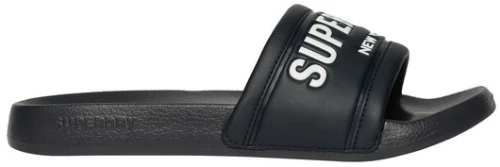 Superdry CITY LUXE POOL SLIDE WF310233A-PIJ SUPERDRY Μαύρο