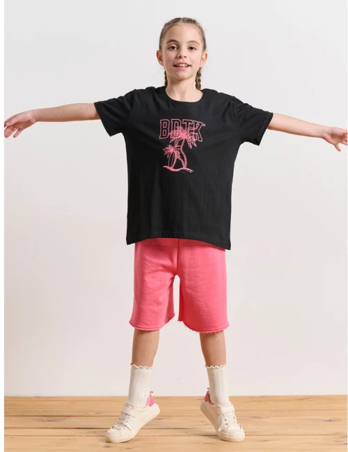 Παιδικό BDTK κοντομάνικο t-shirt για κορίτσια 1251-702828 1251-702828-00100 BODY TALK Μαύρο