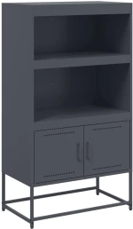 vidaXL Ντουλάπι Πράσινο Λαδί 68,5x38,5x107 εκ. από Ατσάλι