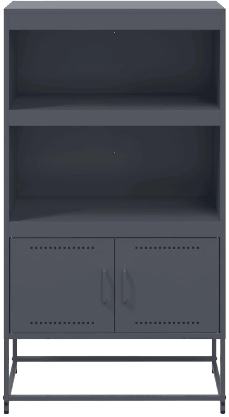vidaXL Ντουλάπι Πράσινο Λαδί 68,5x38,5x107 εκ. από Ατσάλι