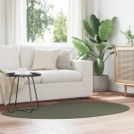 vidaXL Χαλί περιοχής Δάσους Πράσινου 120x170 εκ. Πολυεστέρα Μη ολισθηρό