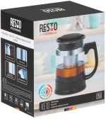 GLASS TEAPOT 950ML/90512 RESTO