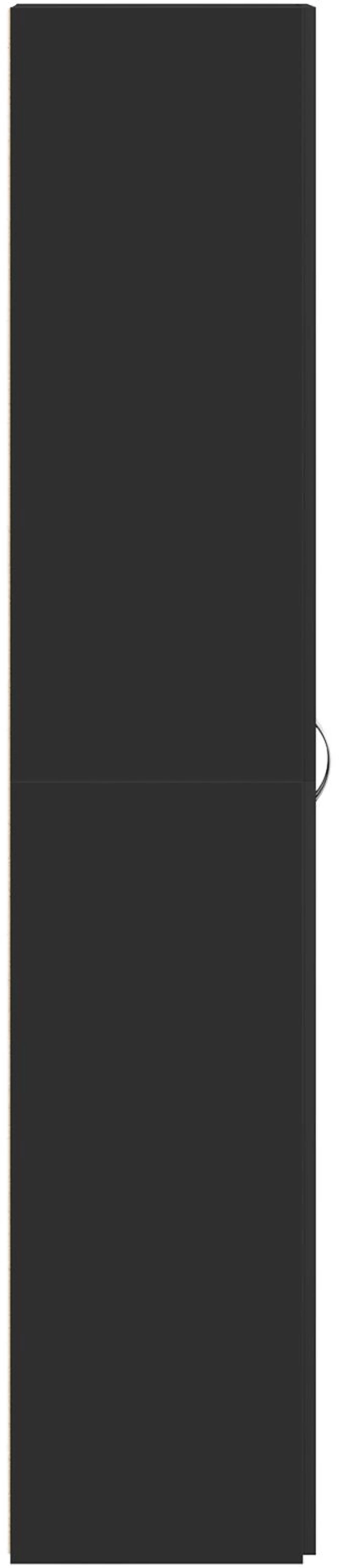 vidaXL Ντουλάπα παπουτσιών Μαύρη 80x35,5x180 εκ Επεξεργασμένο ξύλο