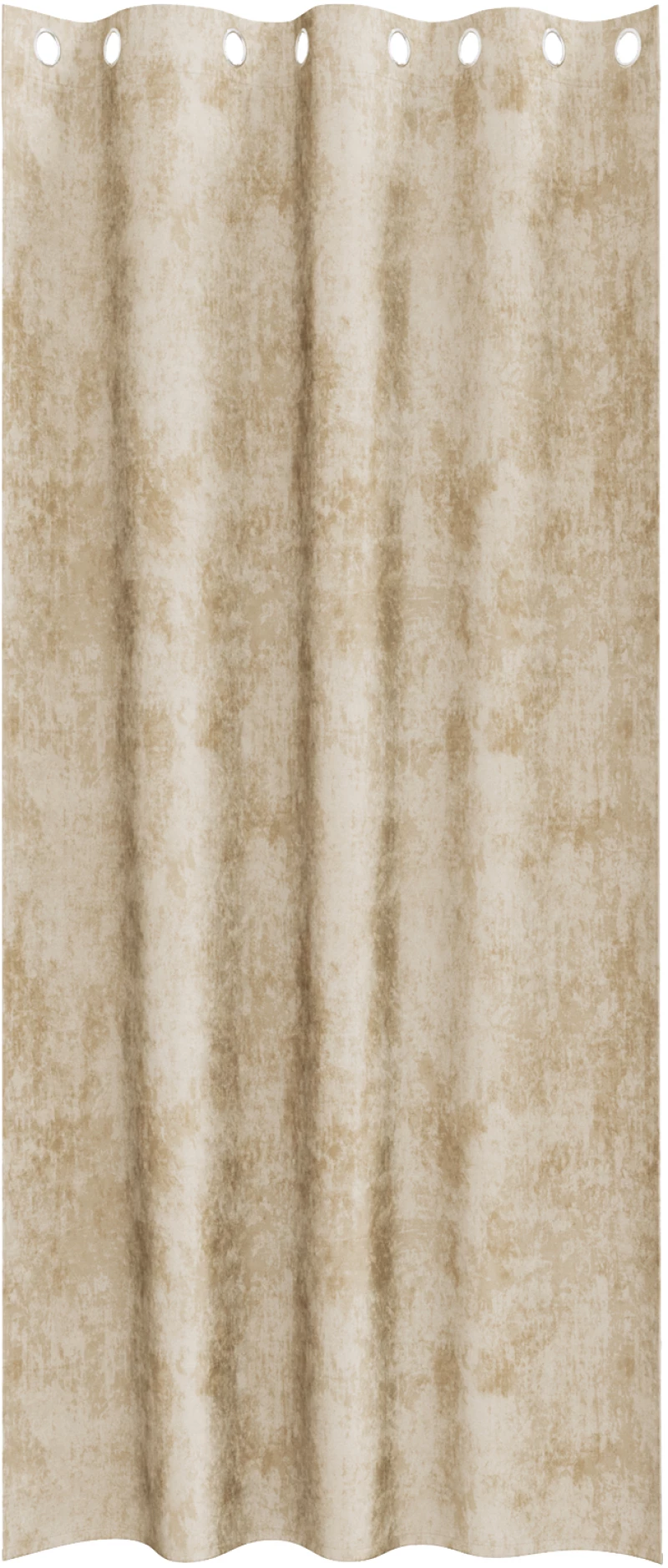 vidaXL Velvet Κουρτίνες Κρεμ Πολυεστέρας 140 x 225 εκ Μοντέρνες