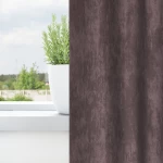 vidaXL Κουρτίνες Βελούδου 2 τεμ με Τσιμπίδες Καφέ 260x140 εκ