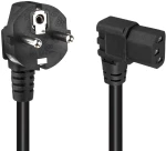 Καλώδιο Τροφοδοσίας TV & PC & Notebook C7 L-Type 3x0.75mm2 1.5m