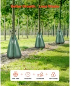VEVOR Tree Watering Bag 3 Packs 20 Gallons Slow Release Tree Water Bag Durable