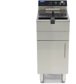 Deep Fryer - 16L - 1 Basket - with Drain Tap and Stand - 400V