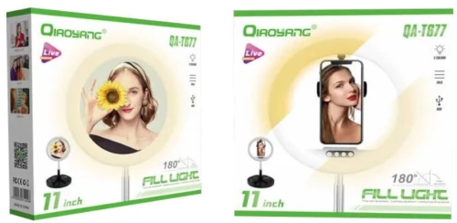 Ring Light Qiaoyang Με Βάση για Κινητό (QA-T677)
